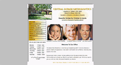 Desktop Screenshot of centraldupageortho.com